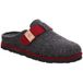 Rohde Dames Meran Clog Vilt Pantoffels Graphite