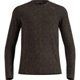 Odlo Essential Seamless Hardloopshirt Heren - bruin, Maat S