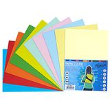 Verpakking Pastelpapier 100 vellen A4 80g intensieve kleuren
