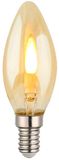 Vito Lighting VITO LED Vlam-Effect Kaarslamp E14 - 1W (vervangt 10W) - 50lm - 1800K Amber - 230V - Realistisch Flikkerend Vlamlicht