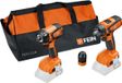 FEIN Voordeel combi-accu: Accu-slagschroefmachine ASCD 18-200 W4 AS / ASCM 18 QSW AS