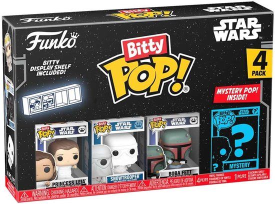 Funko Bitty Pop! Star Wars S2 Leia 4pk