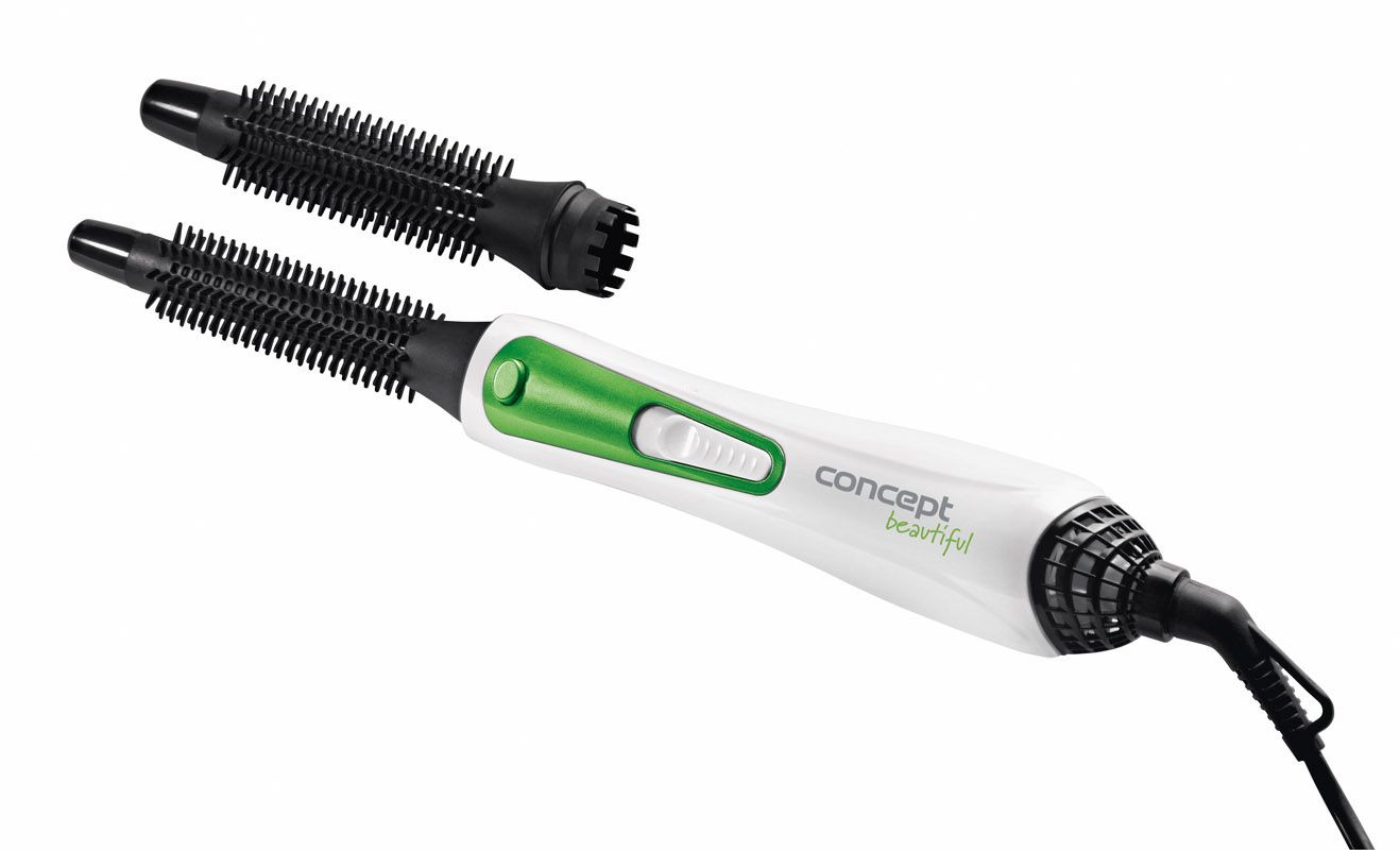 Concept KF-1310 Heteluchtborstel - Groen/Wit