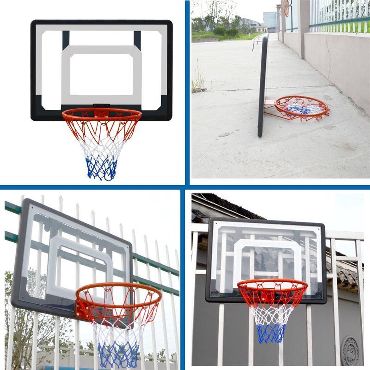 PEGASI Basketbalbord Fun 82x58cm