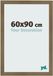 Your Decoration Cadre photo 60x90 cm MDF Bronze Décor Bologne