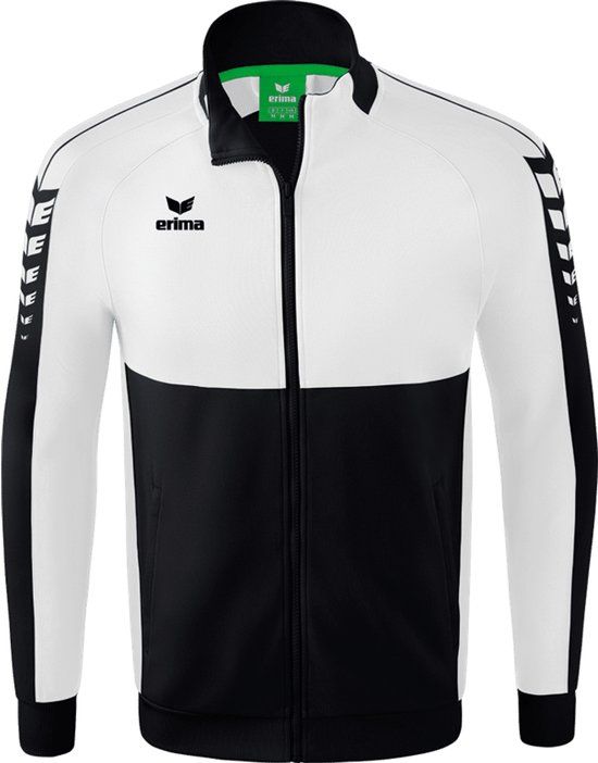 ERIMA Six Wings Worker Jack Kind Zwart-Wit Maat 128