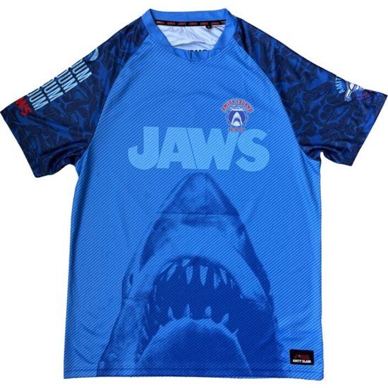 Jaws Cotton Division Jaws Amity Island - 75 - Football Shirt Heren Jersey - meerkleurig - S