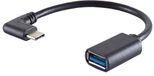 1x Icecat 1x USB-C naar USB-A female adapter, 3.0, OTG, 90°, PVC