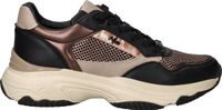 Mexx Radja Pax Sneakers Zwart/Bruin Dames - Maat 40