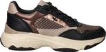 Mexx Radja Pax Sneakers Zwart/Bruin Dames - Maat 40