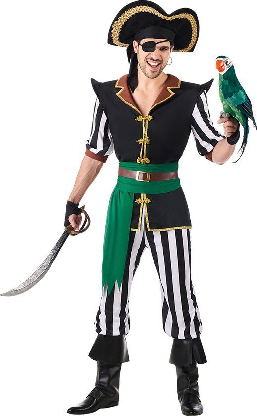 Boland - Piratenkostuum Henry (M/L) - Volwassenen - Piraat