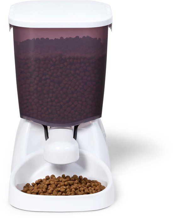 Catmate Cat Mate C3000 Automatische voerbak voor katten en kleine honden - 3 kg - wit