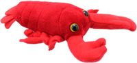 The Puppet Company vingerpop kreeft rood