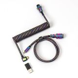 Keychron RB Premium Gerolde Kabel Zwarte Hoekige Cab-7