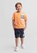 Minoti kleding set jongens met surf print - katoen - roze