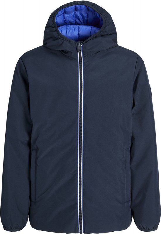 JACK&JONES JJEBROOK REVERSIBLE JACKET SN JNR Jongens Buitenjas - Polyester - Maat 128