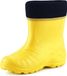 Ladeheid Bottes de pluie enfant - Caoutchouc - avec chausson intérieur - EVA - Chausson intérieur lavable - LA-KL-EVA-Kids - Ensoleillé - 33