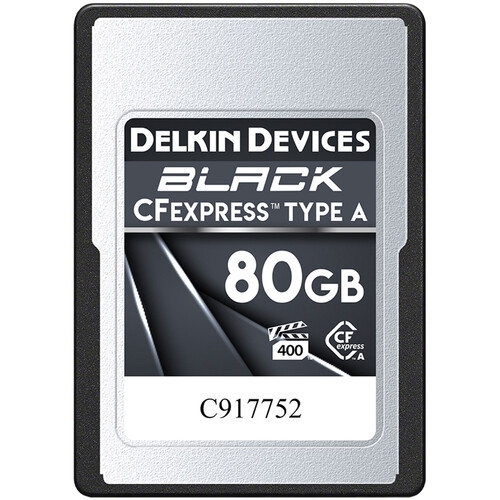 Delkin CFexpress BLACK Type A 80GB