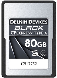 Delkin CFexpress BLACK Type A 80GB