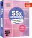 55 Maschenfein 55 x stricken - Profi-Hacks und Tricks | Dein Kartenset von @maschenfein: 55 Karten mit Schritt-für-Schritt-Anleitungen aller komplizierten Stiche | ... Projekttasche, unterwegs oder zum Verschenken