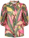 GEISHA BLOUSE 63476-20 MT M FUCHSIA