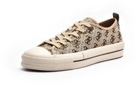 Guess Carey Lage Sneakers Mannen Beige Bruin Synthetisch/Leer Maat 40