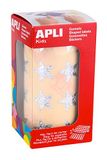 APLI Kids 12046 — Star Gomets 19,5 mm holografische rol