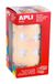 APLI Kids 12046 — Star Gomets 19,5 mm holografische rol