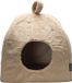 Beeztees Moza - Kattenhuis - Kattenmand - Pluche - Beige - 40x40x40 cm