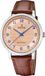 FESTINA SOLAR ENERGY Montre Homme Analogique Acier Cuir de veau Marron 41mm