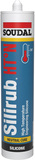 Soudal Silirub HTdeg N Zwart 300ml
