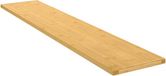 vidaXL Wandschap 100x20x1,5 cm bamboe