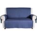 Caleffi Bicolor 78203 bankovertrek, katoen, blauw, 1-zits
