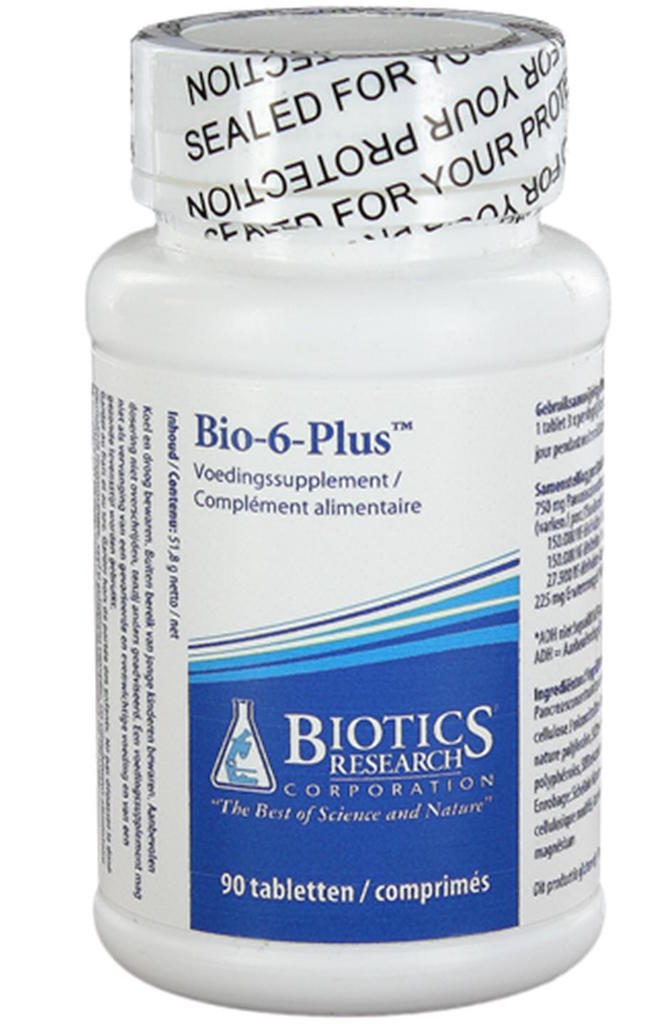 Biotics Bio 6 Plus Tabletten 90st