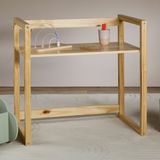 IDIMEX SUZA Kinderbureau, in hoogte verstelbaar, van massief hout – naturel