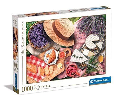 Clementoni Collection-A Taste of Provence-1000 puzzel volwassenen, Made in Italy, meerkleurig, 39745