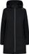 CMP Damesparka Zwart Polyester Waterdicht Met Capuchon Maat 42