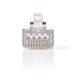 Nedis CCGP89307ME - Cat6 RJ45 Connectors - 10 Pack