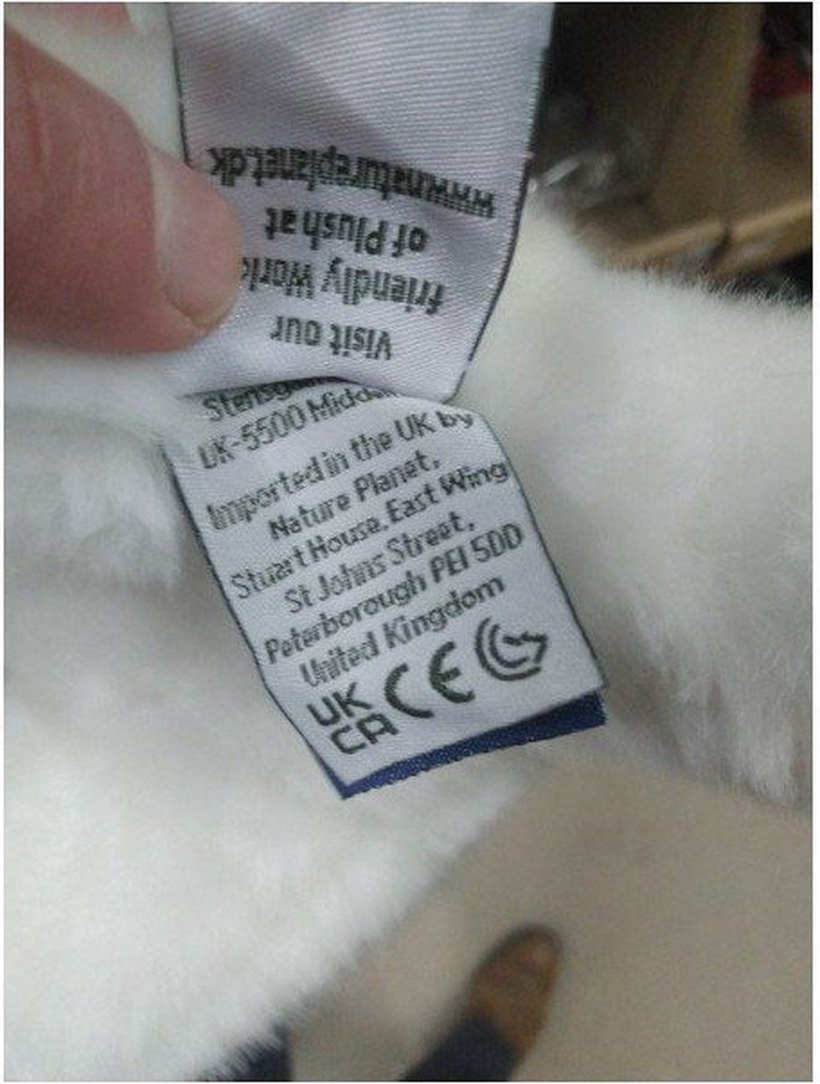 Nature Planet Pluche capucijneraapje knuffel 16 cm - Apen speelgoed knuffel