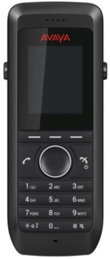 Avaya 3735, IP Phone, Zwart, Draadloze handset, 250 entries, LCD, 5,08 cm (2")