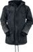 Rock Rebel by EMP Donkergrijze parka met koord - Heren - L