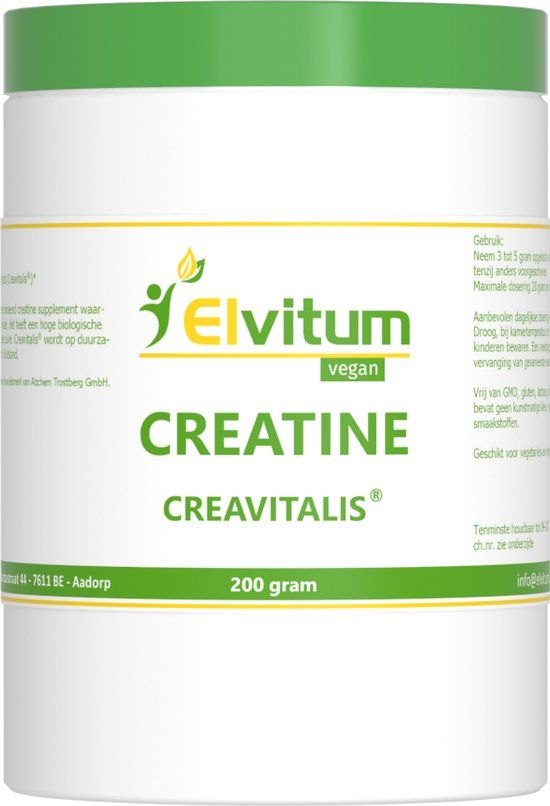 Elvitum Creatine Monohydraat Poeder