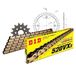 Kettingset DID Kettingset staal 520VX3 / 94 klinkslot voor Honda TRX ER R SporTrax 450 cc