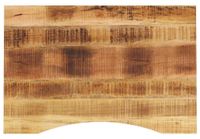 Merkloos Massief Mangohouten Bureaublad 80 x 50 cm