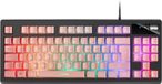 Mars Gaming MKAXPFR Toetsenbord USB Frans Zwart, Roze