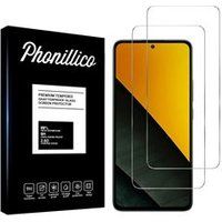 Phonillico® Gehard glas voor Xiaomi Poco M7 Pro 5G [2-pack]