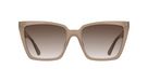 Karl Lagerfeld Women's Sunglasses - Nude with Gradient Wine Lens