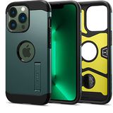 Spigen Tough Armor hoesje compatibel met iPhone 13 Pro nachtgroen