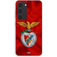 Maniacase Coque Pour Samsung Galaxy S23 SCP slb benfica fond rouge