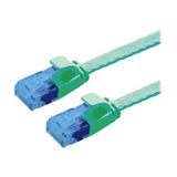 VALUE UTP patchkabel, Cat.6A (Class EA), extra plat, groen, 3 m